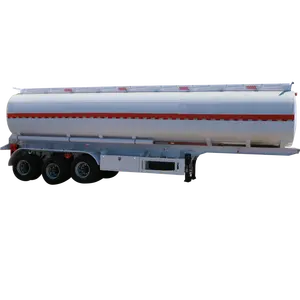 트럭 트레일러 사용 3 차축 45000l 원유 탱크 연료 탱커 판매