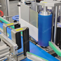 Machine d'étiquetage de table pour usine, machine d'étiquetage de petites bouteilles, machine d'étiquetage d'autocollants pour bouteilles rondes