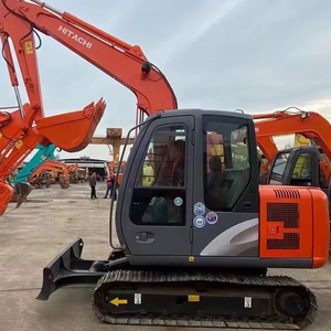 5.5ton HITACHI zaxis เครื่องขุดใช้ Zx55 ZX75 ZX60 ZX50ตีนตะขาบขนาดเล็ก harga HITACHI Zx55u Zx55ur - Product Image 1
