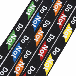 Logotipo impreso personalizado de alta tenacidad, polipropileno, poliuretano recubierto que brilla <span class=keywords><strong>en</strong></span> la oscuridad, correas reflectantes, rayas, correa para el hombro - Product Image 6