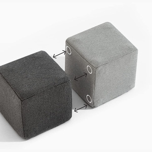 Ensemble de blocs de construction doux, 24 pièces, cubes en tissu recouverts de peluche pour enfants, jeu d'empilage, jouet éducatif - Product Image 3