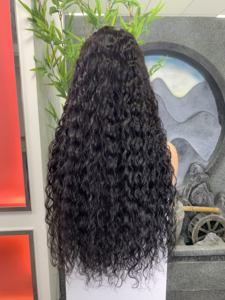 16 pulgadas 4X4 encaje agua onda líquido lleno movimiento mar ola peluca - Product Image 6