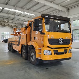 Camion de dépannage lourd SHACMAN 8x4 30 tonnes avec grue hydraulique rotative à 360 degrés pour le sauvetage en cas d'accident - Product Image 2