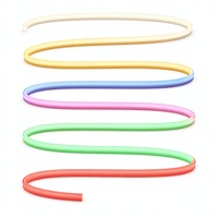 Bande lumineuse LED néon flexible en silicone jaune, bleu, rose, vert, rouge pour la fabrication d'enseignes, l'affichage en magasin, l'éclairage intérieur
