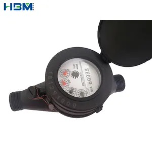 High quality multi jet water meters for plastic nylon