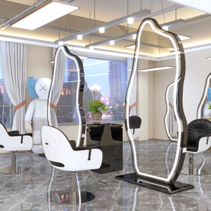 Dernier modèle <span class=keywords><strong>de</strong></span> <span class=keywords><strong>miroir</strong></span> <span class=keywords><strong>de</strong></span> <span class=keywords><strong>coiffure</strong></span> en aluminium avec éclairage LED, <span class=keywords><strong>grand</strong></span> <span class=keywords><strong>miroir</strong></span> <span class=keywords><strong>de</strong></span> <span class=keywords><strong>salon</strong></span> <span class=keywords><strong>de</strong></span> <span class=keywords><strong>coiffure</strong></span>, <span class=keywords><strong>salon</strong></span> <span class=keywords><strong>de</strong></span> beauté, <span class=keywords><strong>salon</strong></span> <span class=keywords><strong>de</strong></span> maquillage, <span class=keywords><strong>salon</strong></span> <span class=keywords><strong>de</strong></span> barbier - Product Image 2