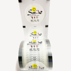 <span class=keywords><strong>Film</strong></span> scellant pour gobelets PP et PET avec logo imprimé personnalisé <span class=keywords><strong>Film</strong></span> scellant pour thé à bulles en plastique - Product Image 5