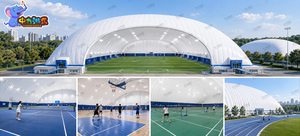 Domo Inflable Reforzado de Gran Vano para Estadios, Construcción de Instalaciones Deportivas para Climas Extremos - Product Image 3