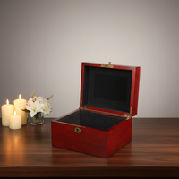 ZHIHE - Ataúd y Urna Cuadrados de Madera Hechos a Mano para Mascotas, Modernos y Duraderos, para Cenizas de Animales, Artículos Funerarios para Cremación