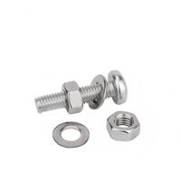 Ensemble de 320 vis à tête fraisée cruciforme M3 en acier inoxydable 304, vis à tête ronde en boîte
