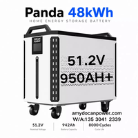 Batterie lithium haute capacité Lifepo4 51.2 V 1000Ah 900ah 600ah 314ah 15kWH 32kWh 46kwh Lifepo4 48v pour stockage domestique, en stock en Europe