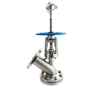 Vanne de régulation à bride en acier inoxydable 304, vente directe usine, 1 pouce, pour la régulation de la température dans les conduites industrielles - Product Image 1