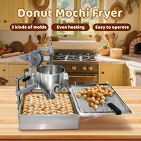 Machine à beignets Mochi commerciale Goodloog, nouvelle machine à beignets semi-automatique en acier inoxydable, petite machine à beignets électriques, vente en gros
