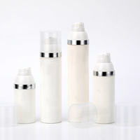 Bas prix PP plastique Airless pompe pulvérisateur bouteille 100ml vide pour crème pour le visage et Lotion cosmétiques