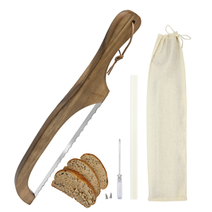 Trong kho Keo Gỗ bánh mì dao Slicer tự chế bánh mì sourdough dao răng cư<span class=keywords><strong>a</strong></span> dao cho tự chế bánh mì baguettes cắt - Product Image 1