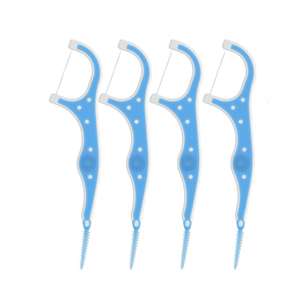 Raccoglitore per filo interdentale con attacco a spazzola interdentale per l'igiene orale per bretelle include spazzolini per stuzzicadenti interdentali puliti - Product Image 1