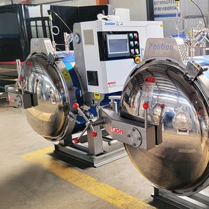 Spray Retort Sterilisator Autoclaaf Automatische Glazen Flessen Bird 'S Nest Zee Komkommer Premium Sauzen Babyvoeding - Product Image 3