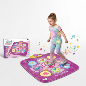 Nouveau tapis de danse pour filles, jouet musical éducatif, tapis de jeu avec lumières LED, musique, danse, mixeur rythmique, tapis de jeu pour enfants - Product Image 1