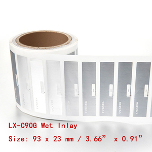 LX-C90G Mini <span class=keywords><strong>RFID</strong></span> kính chắn gió tag Long Range thụ động <span class=keywords><strong>UHF</strong></span> có thể in giấy Sticker NFC thông tin liên lạc 860-960MHz cho khô ướt <span class=keywords><strong>Inlay</strong></span> - Product Image 5