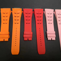 Le dernier bracelet en caoutchouc fluoré de luxe haut de gamme, modèle 11-03, avec option de personnalisation du bracelet.
