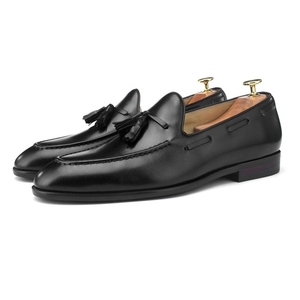 Scarpe da uomo in pelle con suola piatta Deluxe scarpe da uomo Casual mocassini scarpe in pelle di mucca da uomo di alta qualità - Product Image 4