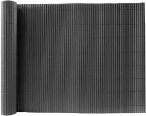 Clôture en bambou artificiel en PVC imperméable moderne pour l'extérieur, écran de sécurité et d'intimité pour la maison, barrière de jardin - Product Image 1