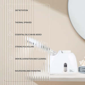 Vaporizador Facial Eléctrico de Mano, Precio de Fábrica al por Mayor, Rociador de Agua Caliente, Reposición de Agua, Nano Iónico, para Uso Doméstico - Product Image 6
