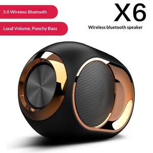 Altavoz Privado Modelo X6, Subwoofer Inalámbrico Portátil para Exteriores con Bajos Potentes, Venta al Por Mayor - Product Image 1