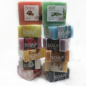สบู่อาบน้ำทำมือสบู่ก้อนสำหรับฟอกสีผิวทำมือสบู่อาบน้ำจากมะละกอขิงขมิ้นออร์แกนิกฉลากส่วนตัว - Product Image 2