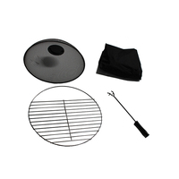 Table de foyer multifonctionnelle en céramique, avec grill pour barbecue, 1 pièce