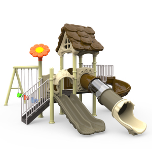 Tùy Chỉnh Thương Mại Playhouse Trượt Trẻ Em Toddler Thiết Bị Leo Núi Ngoài Trời Trẻ Em Sân Chơi - Product Image 2