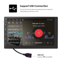 Reproductor de Audio para Auto Android Universal de 9 y 10 Pulgadas con Pantalla Táctil IPS 2 DIN, Estéreo, GPS, Navegación, Reproductor de CD, Cámara de Reversa, TV