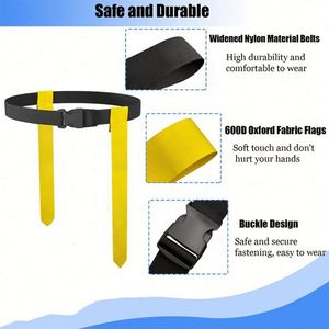 Cheap Adult Sports Adjustable Training Soccer Football <b>Flags</b> with Team Logo Digital Printed Belt <b>Flag</b> for Youths Adults - Product Image 3