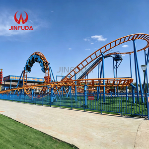 Manèges de parc d'attractions : Montagnes russes abordables pour jardin, équipement de divertissement avec 16 sièges à vendre - Product Image 2