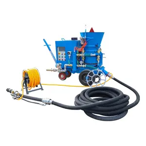 Nhỏ/kích thước lớn khô-mix vật liệu chịu lửa shotcrete máy phun với áp lực cao Máy bơm nước để bán