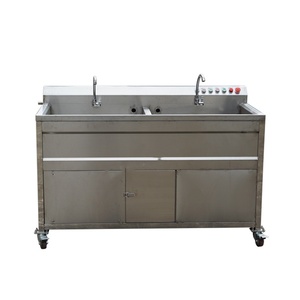 Máquina de Limpieza de Burbujas Comercial Totalmente Automática de 2.2 Metros para Frutas y Verduras, Componente Principal del Motor en Acero Inoxidable 304 - Product Image 3