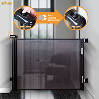 Barrière de sécurité pour bébé Sair, barrière de porte, barrière de protection, garde-corps pour escalier, garde-corps de sécurité pour bébé, barrière en maille pour bébé