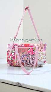 Sac de voyage matelassé en coton, grand sac de voyage fait main, léger, durable, en matière douce, idéal pour la salle de sport, le travail, les week-ends et les vacances - Product Image 2