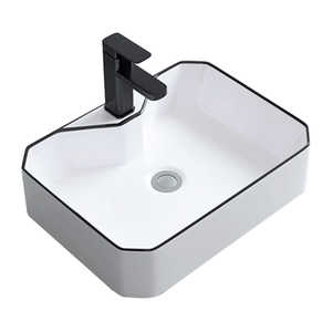 Bathroom Luxury Hotel Vanity Basin Porcelain Marble Ceramic Art Wash Basin Countertop Vessel Sink