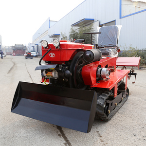 Trattore Cingolato Compatto da 35 CV, 45 CV, 55 CV con Fresa Rotante per Operazioni Agricole - Product Image 6