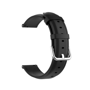 Bracelet de montre en cuir véritable 20 mm 22 mm, bracelet de remplacement classique pour montres intelligentes Samsung, pour Garmin Vivoactive 6 5 Forerunner245 - Product Image 3