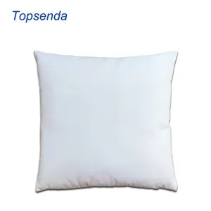 Sublimasi kosong 30x30 cm sarung bantal 12 inci penutup bantal Charpie mewah pendek lembut