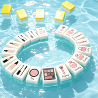 Tuiles de Mahjong Flottantes Personnalisées en EVA – Jeu de Mahjong Américain Chic pour Vacances et Loisirs