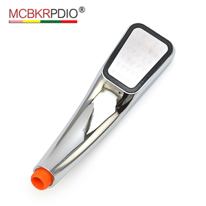 Хромированная <span class=keywords><strong>ABS</strong></span> пластиковая ванная ручная квадратная Душевая насадка огромная душевая головка - Product Image 4