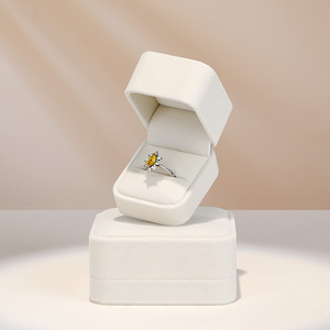 FANXI Custom Velvet Jewelry <b>Box</b> High-End Durable <b>Earring</b> <b>Box</b> Stud <b>Box</b> Necklace <b>Box</b> Pendant <b>Box</b> Jewelry Storage <b>Box</b> - Product Image 2