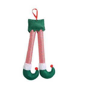 Nouvelle Décoration de Voiture Pendentif Père Noël avec Jambes d'Elfe de Noël pour la Queue de Voiture - Product Image 5