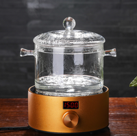 Marmite en verre borosilicate haute résistance pour soupes et bouillons, modèle 2022, en promotion en ligne