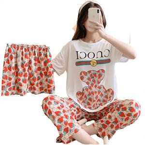 Chemise de nuit ample en maille douce pour femme, couleur unie, col rond, confortable pour le quotidien, robe de pyjama pour femme - Product Image 3