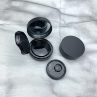 Vente en gros de coussin d'air compact cylindrique minimaliste portable personnalisé avec miroir, emballage