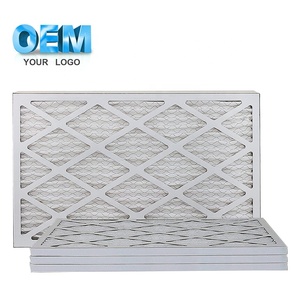 Tùy chỉnh 20x25x1 20x24x1 12x12x1 10x10x1 merv 6 8 11 13 14 <span class=keywords><strong>x</strong></span>ếp li HVAC AC lò Bộ lọc không khí mpr - Product Image 3